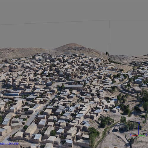 نقشه برداری شهری با پهپاد، آب و فاضلاب روستایی استان اصفهان